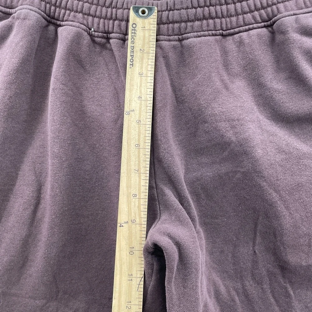 North Face Sweatpants Men's Medium Brown Fleece Cropped Gym Training Sports Gorp